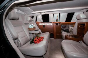 Deluxe GMC Limousine from CUN Airport to Cancun Hotel Zone - Cool Box, Nespresso, and Included Drinks (Know What You’re Paying For)