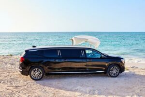 Deluxe GMC Limousine from CUN Airport to Playa Mujeres - From terminal signs to the right tablet: pickup instructions that actually matter