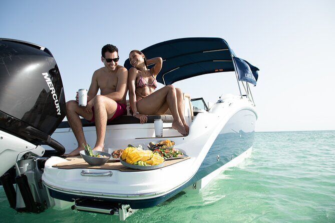 Deluxe Private Boats - 27 ft Sea Ray - Playa Palancar Beach Club Stop: Beach Time Without Rushing
