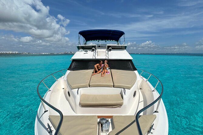 Deluxe Yacht 48FT with FlyBrige Rental in Cancun - Key Points to Know Before You Go