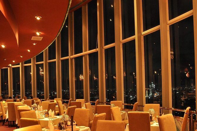 Dinner at the Revolving Bellini Restaurant in Mexico City - What those WTC stops mean once you’re there
