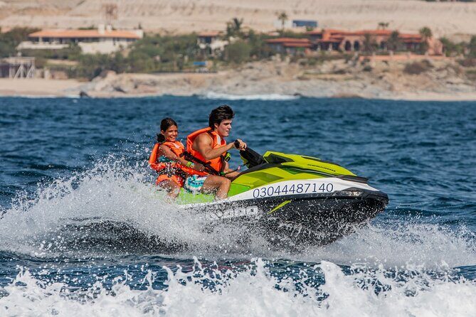 Double Jet Ski and Boat Ride in The Sea of Cortez Guided Tour - Sea of Cortez Jet Ski time: safety rules and open-water riding