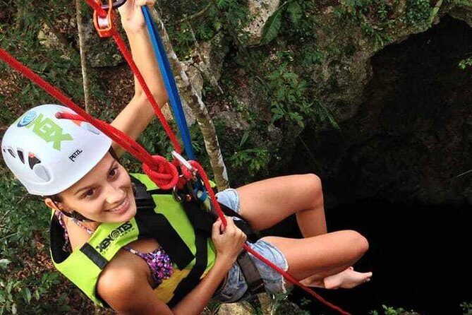 Drive an Atv shared, swim in a Cenote and ziplines in the Cancun - ATV, zip lines, and a cenote: what this Cancun day delivers