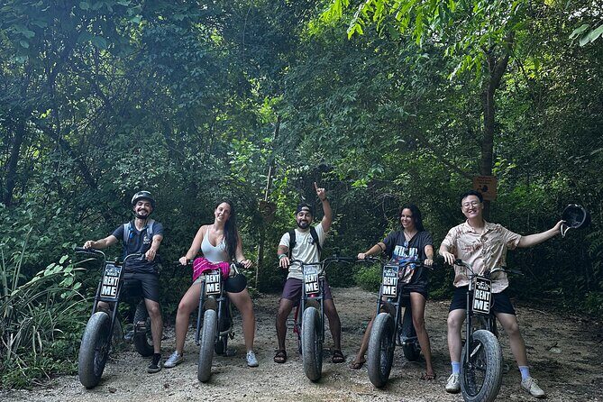 E-bike cenote jungle city tour in Playa del Carmen - Mateo and the Ecosystem Talk That Makes the Ride Better