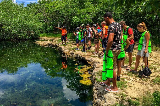 E-bike West Coast Snorkeling Tour - The ride to a botanical Mayan garden (culture, not just scenery)