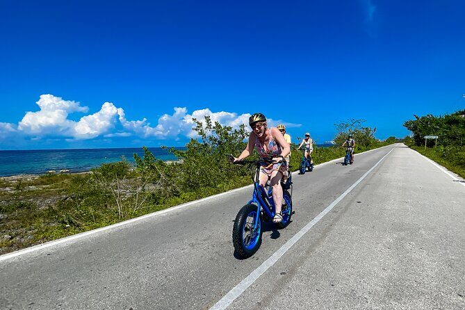 E-bike West Coast Snorkeling Tour - Skyreef Beach Club Cozumel: snorkeling time with gear included