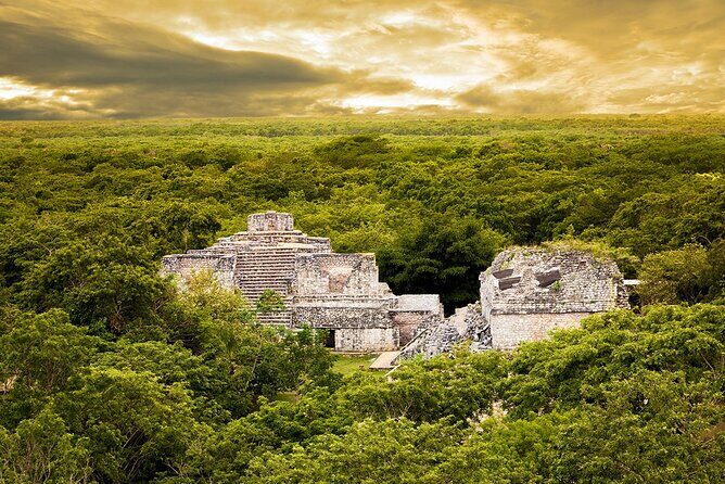 Ek Balam, Mayan Cenote and Valladolid - Ek Balam ruins: the acropolis climb and real Mayan details