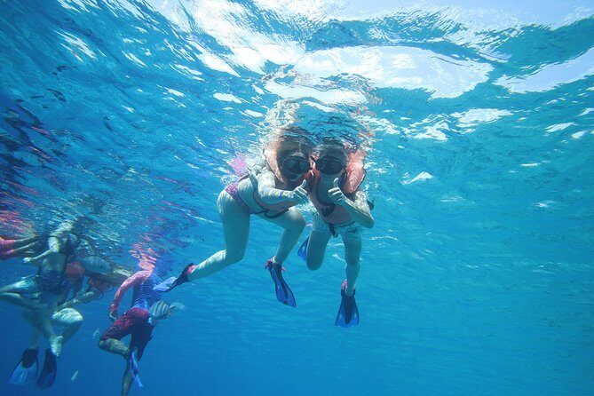 El Cielo Cozumel Snorkel tour by Catamaran - Playa El Cielo and Turtle Bay: shallow, clear, and easier to manage