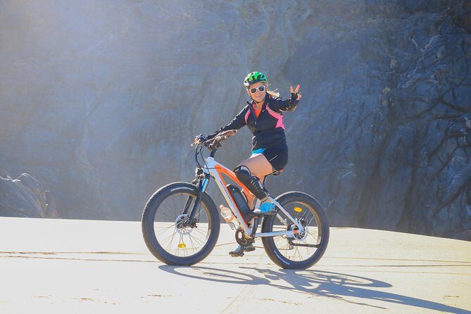 Electric Bike Beach Adventure with Tequila Tasting and Lunch - The Sacred Ranch: where desert trails meet open ocean views