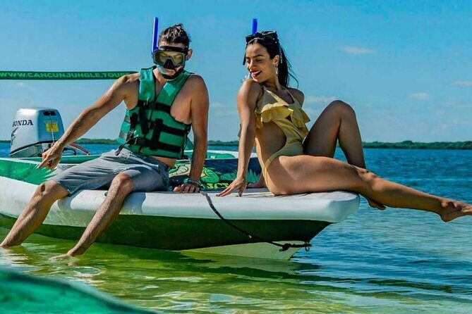 Exciting Speedboat & Snorkeling Tour in Cancun Lagoon! - Entering Marina Chac Chi and Getting Boat-Time Right Away