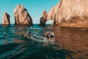 Experience the Clear Boat adventure & Cabo San Lucas City Tour - Hotel pickup, VAN ride, and how the 6 hours really breaks down