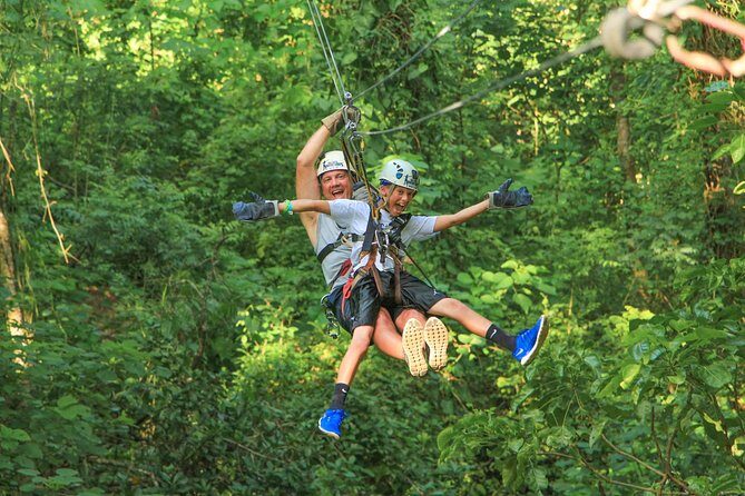 Extreme Adventure, Wildest Bridge, ATV & Ziplines - Rappelling From Treetop Platforms and Wobbling Walkways
