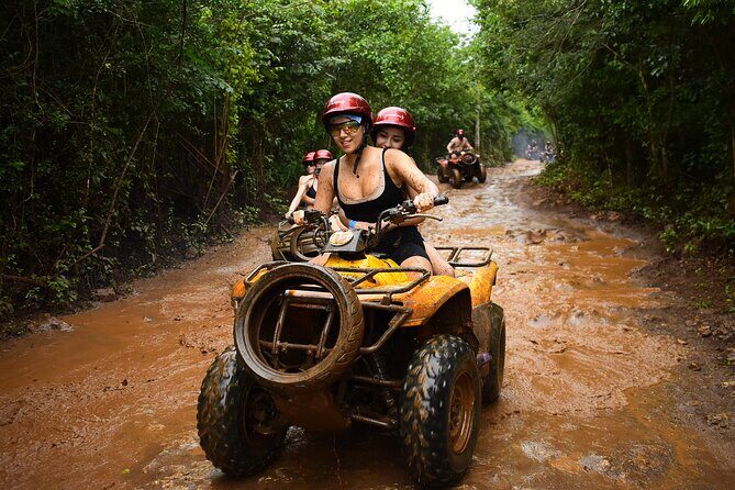 Extreme Horses Adventure with ATV, Ziplines & Cenote - Stop 2 at Extreme Adventure Eco Park: ATV trails, zipline lines, and hanging bridges