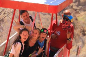 Extreme Swing - Fly from the Glass Bottom Gondola - Check-In, Safety Gear, and the Harness Moment
