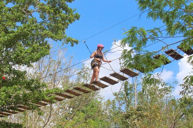 Family ATV Cenote Five Zip Lines Photos Taco Lunch Tequila Taste - Jungle ATV + Zip Lines + Cenote: what the day is really like