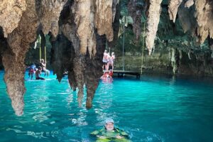 Family ATV Cenote Five Zip Lines Photos Taco Lunch Tequila Taste - Pickup in Cancun, or how the tour finds you