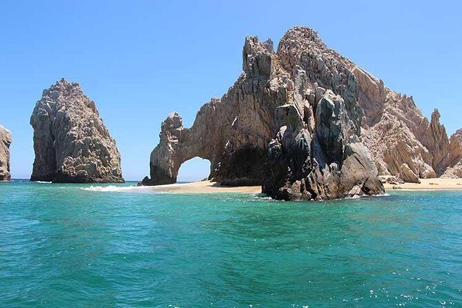 Famous Arch tour with Glass Bottom Boat. - Neptune’s Finger: The Rock Tower Moment