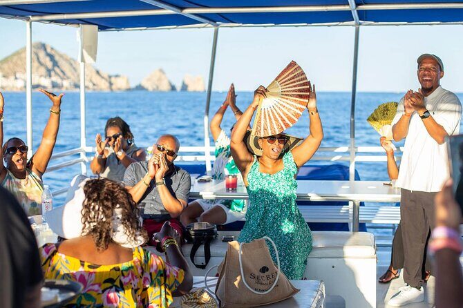 Fiesta Dinner Cruise in Cabo with Dinner - Buffet Dinner That Fills You Up (Tacos Plus Sides)