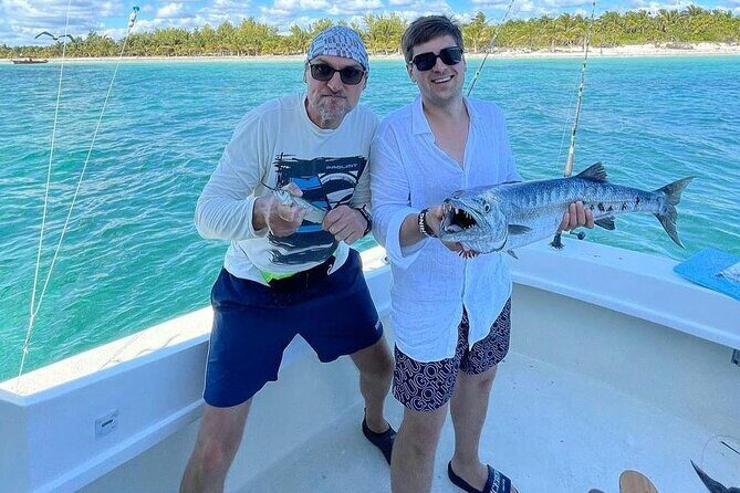 Fishing Tour & Beach Club In Riviera Maya - Maroma Beach admission included: use the time well