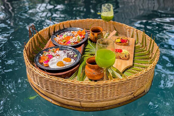 Floating breakfast in The Yellow Nest (near Dos Ojos cenote) - Floating breakfast details you should care about