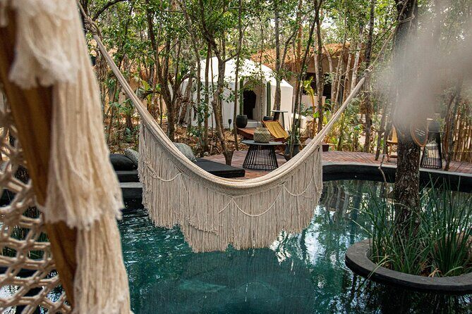 Floating breakfast in The Yellow Nest (near Dos Ojos cenote) - Pools, facilities, and photo spots that don’t feel forced