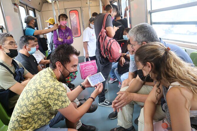 Fly over to the Unexplored Parts of CDMX by Cable Car - Stop 3: MERCADO QUETZALCOATL for Tacos and Murals (30 Minutes)