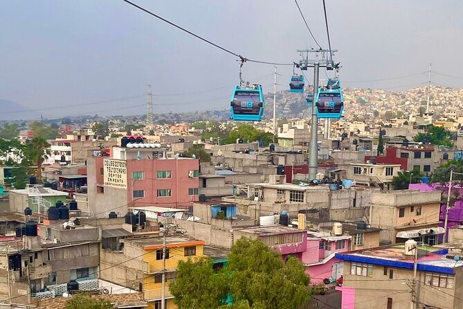 Fly over to the Unexplored Parts of CDMX by Cable Car - Stop 1: Museum of Cultures by Iztapalapa Passion (35 Minutes)