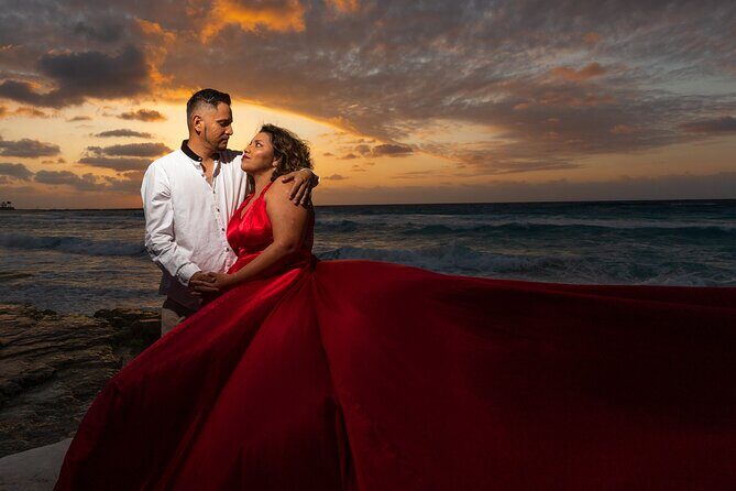 Flying dress photoshoot cancun - Editing Timeline and What You Get (and Don’t)