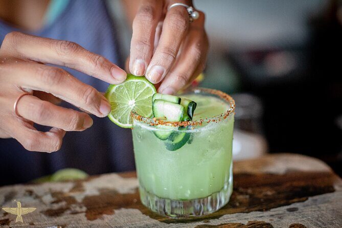 Food & Mixology Tour:Tequila,Tacos, Mezcal and Agave Cocktails - Stop 5 at Mezcal & Sal: Mezcal Cocktail and a Real Tasting