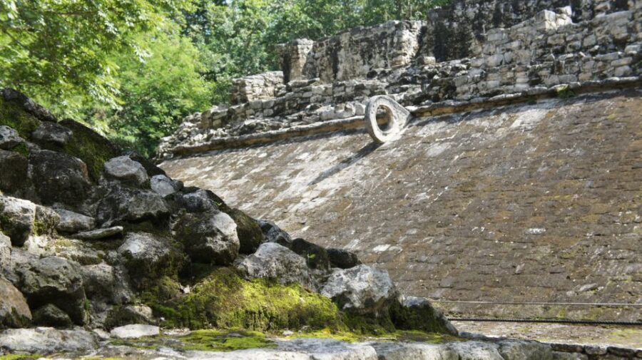 From Cancun: Coba, Tulum & Mayan Traditions Guided Tour - Coba Archaeological Zone: pyramid views, climbing stairs, and jungle contrast