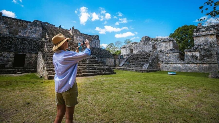 From Cancun: Ek Balam and Cenote Tour with Lunch & Transfer - Ek Balam: Climb the Acropolis and Read the Maya Clues