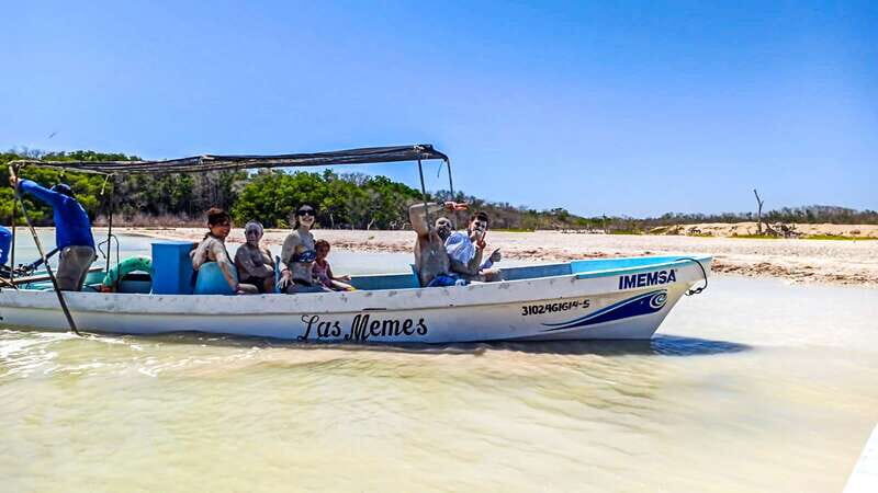 From Cancún: Rio Lagartos & Las Coloradas Day Trip & Lunch - Boat canals at Río Lagartos Biosphere Reserve