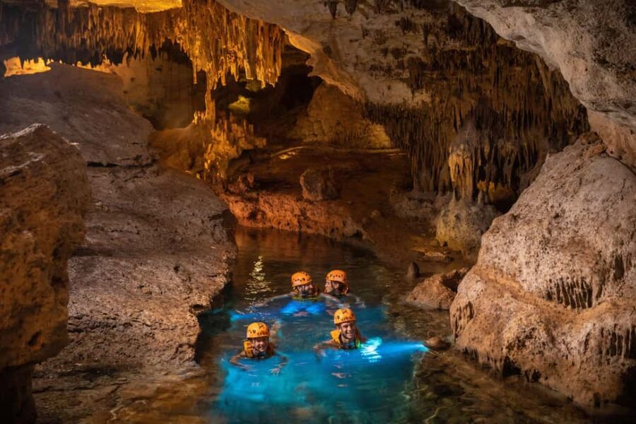 From Cancun: Xplor Park Admission, Full Day - Zip lines from cave to jungle canopy