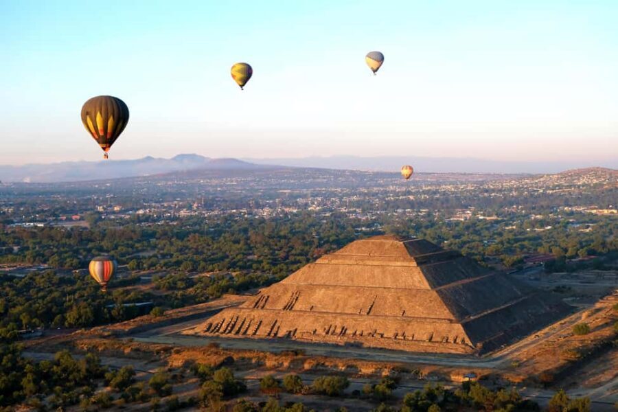 From CDMX: Teotihuacan Hot Air Balloon Ride & Optional Tours - Key highlights you’ll feel the moment you wake up