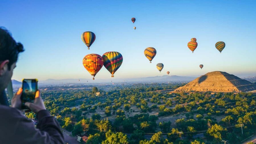 From CDMX: Teotihuacan Hot Air Balloon Ride & Optional Tours - Basilica of Our Lady of Guadalupe: Old Basilica, New Basilica, and chapels