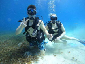 From Cozumel: Chankanaab Cozumel Scuba Diving - The Intro Scuba Session in Chankanaab Marine Park