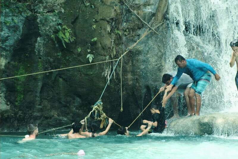 From Huatulco: Magical Copalitilla Waterfalls with Entry - The 10-minute dirt trail to the falls