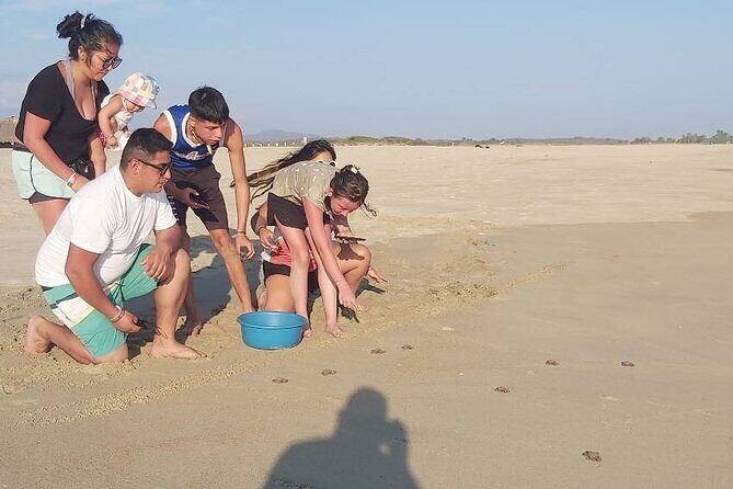 From Huatulco: Turtle Release & Bioluminescence - Zicatela beach stop: short, sweet, and mostly for photos