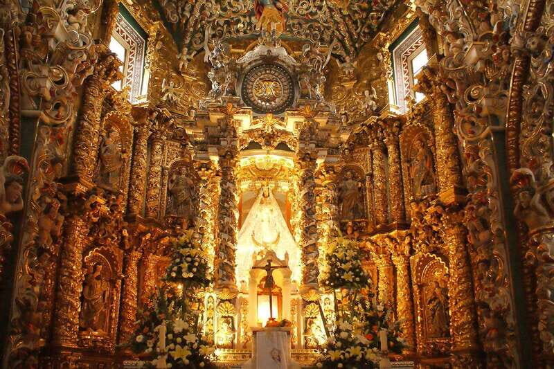 From Mexico City: Puebla and Cholula Day Tour - The Rosario Chapel: The Art-World Flex