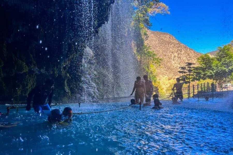 From Mexico City: Small Group Tour to the Tolantongo Caves - Paradise Tunnel: suspension bridge views, restaurants nearby, and zip line access