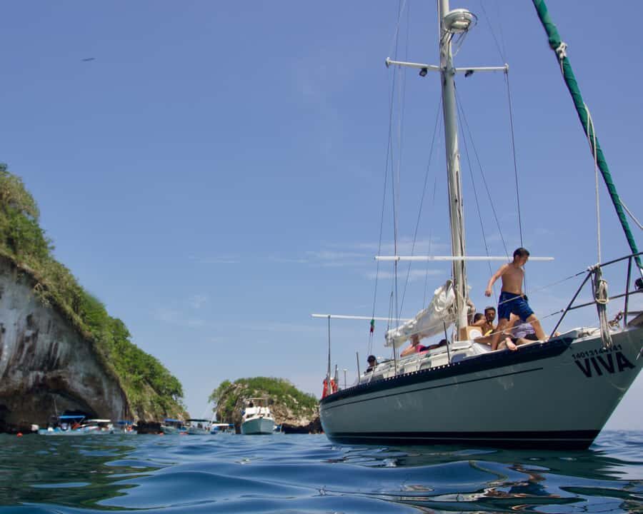 From Nueva Vallarta: Marietas Islands Hidden Beach Tour - Sail time: where the wildlife watching can steal the show