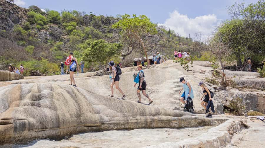 From Oaxaca de Juarez: Hierve el Agua and Mezcal Distillery - Hierve el Agua: petrified falls, walkable viewpoints, and real altitude vibes