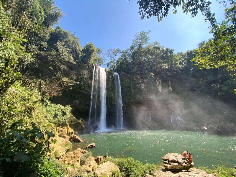 From Palenque: Waterfalls Misol-ha y Agua Azul. - Getting On the Bus: 12:00 Start, Hotel Pickup, and Timing That Helps