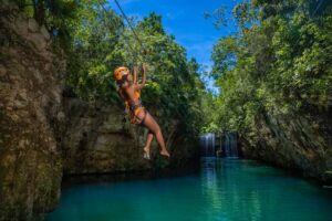From Playa del Carmen: Xplor Park Admission, Full Day - Zip Lines From Cave to Cave: Speed With Real Constraints