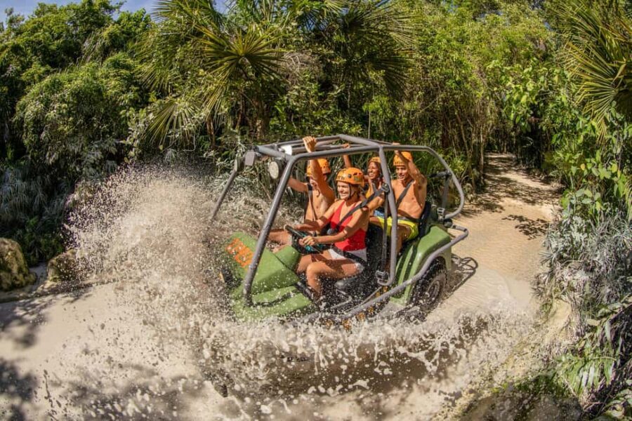 From Playa del Carmen: Xplor Park Admission, Full Day - Amphibious Vehicle Ride: Jungle Trails, Bridges, and a Big Grin