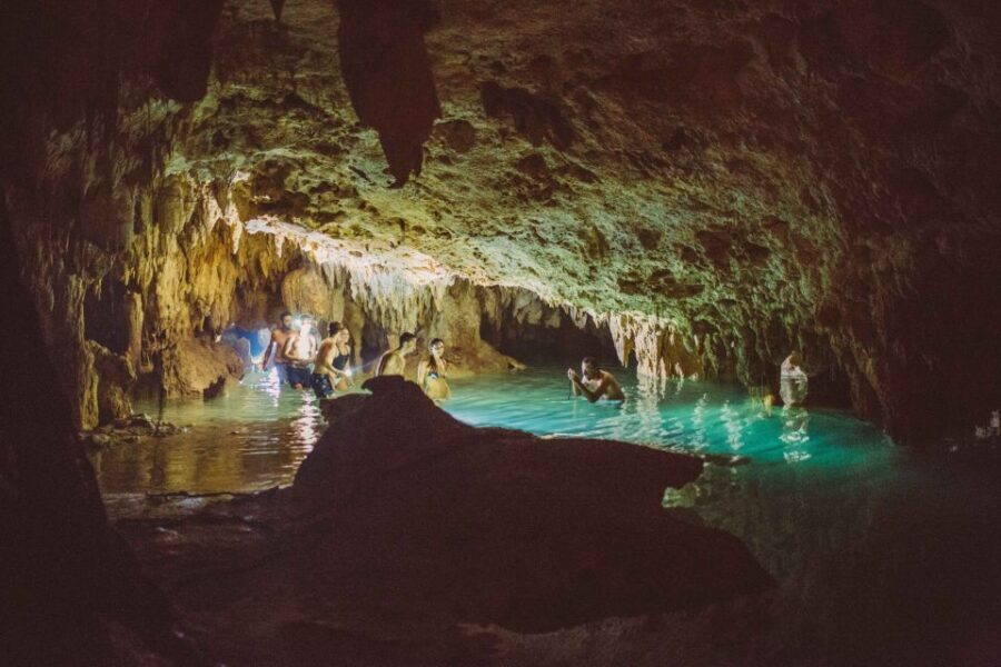 From Riviera Maya: 3 Cenotes Adventure Tour with Lunch - Vegetarian jungle lunch with a Mayan family meal