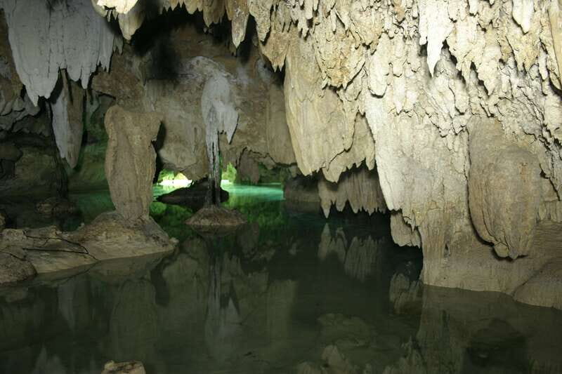 From Riviera Maya: 3 Cenotes Adventure Tour with Lunch - The private underground cenote: lamplight, caves, and rock formations