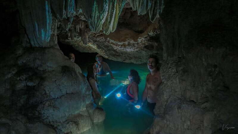 From Riviera Maya: 3 Cenotes Adventure Tour with Lunch - Snorkel gear, waterproof lamps, and how the tour keeps you safe