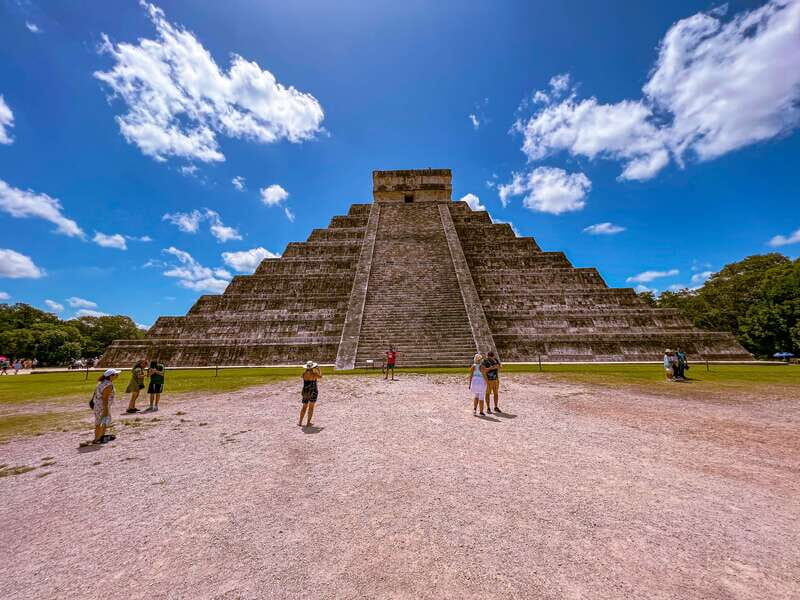 From Riviera Maya: Chichen Itza, Cenote, and Valladolid Tour - Inside Chichén Itzá with Your Guide: Kukulkan, the Ball Court, and Better Photos
