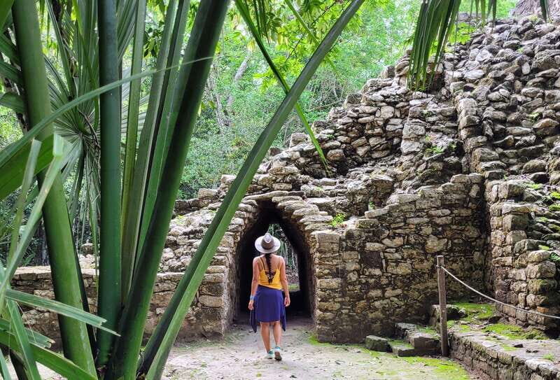 From Riviera Maya: Coba, Punta Laguna & Cenote Guided Trip - Coba archaeology: towering temples and raised causeways